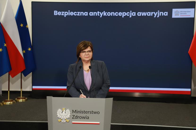 Na zdjęciu Izabela Leszczyna, minister zdrowia Na zdjęciu Izabela Leszczyna, minister zdrowia