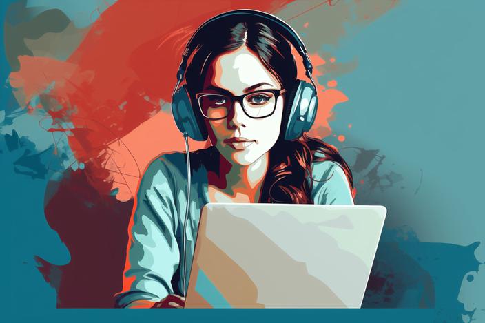 komputer praca blog bloger blogger marketing 