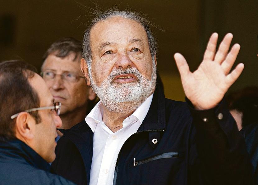 Carlos Slim Helu (FOT. Bloomberg)
