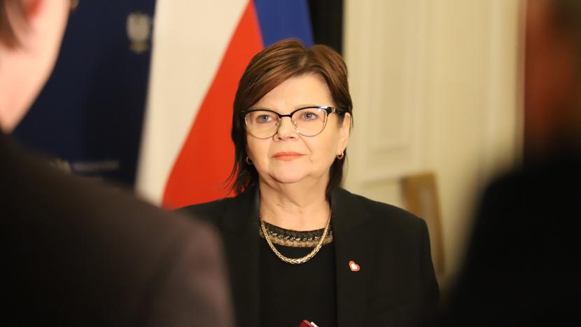Minister zdrowia Izabela Leszczyna Minister zdrowia Izabela Leszczyna