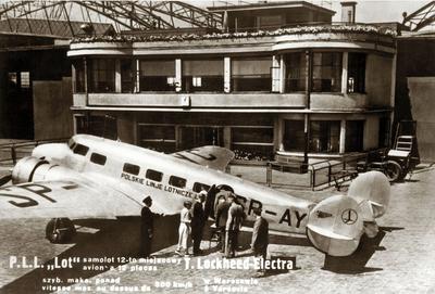 Obsługujący rejsy PLL LOT z Okęcia od 1936 r. samolot Lockheed Electra był odpowiednikiem dzisiejszego Boeinga 787 Dreamlinera.