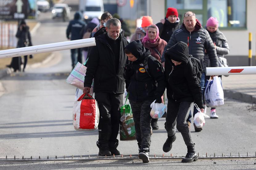 Polsko - Ukraińskie przejście graniczne w Medyce