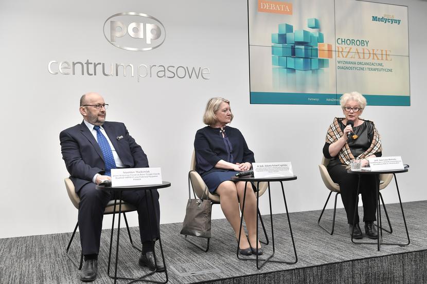Debata „Choroby rzadkie - wyzwania organizacyjne, diagnostyczne i terapeutyczne”, 4 kwietnia 2023 r.