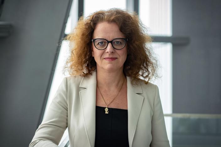 Isabel Schnabel, fot. Ben Kilb/Bloomberg