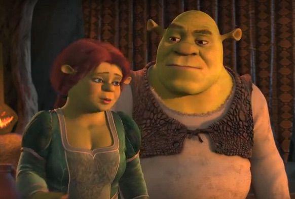 Kadr z filmu o przygodach Shreka
