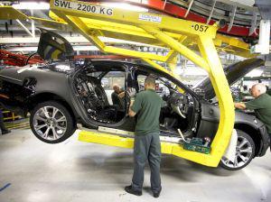 Fabryka jaguarów; fot. Bloomberg