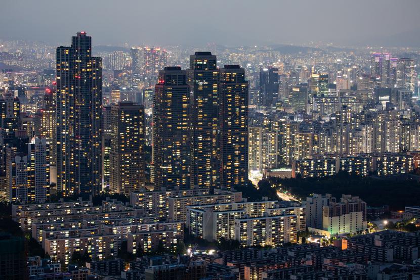 Seul - panorama miasta