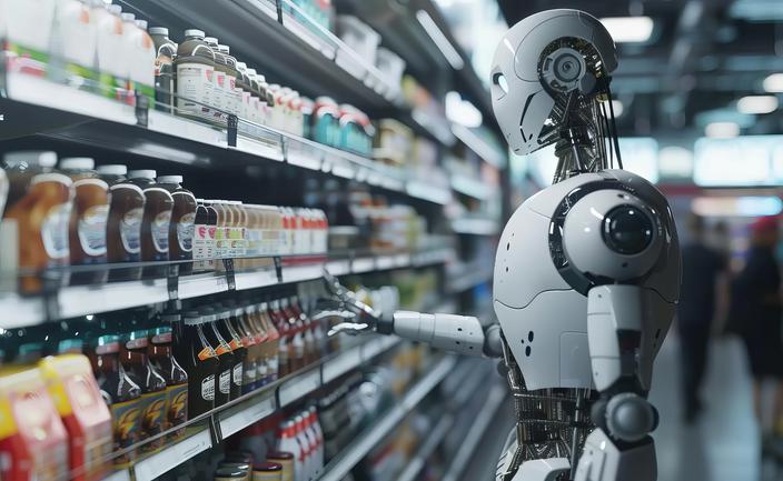 Roboty wkraczają na rynek pracy. W duńskim sklepie uczą się wykładać towary