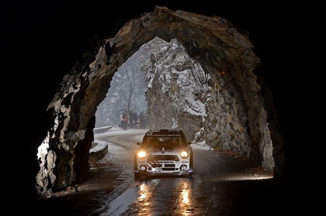 Michał Kościuszko na trasie Rajdu Monte Carlo fot. Marcin Rybak, LRT