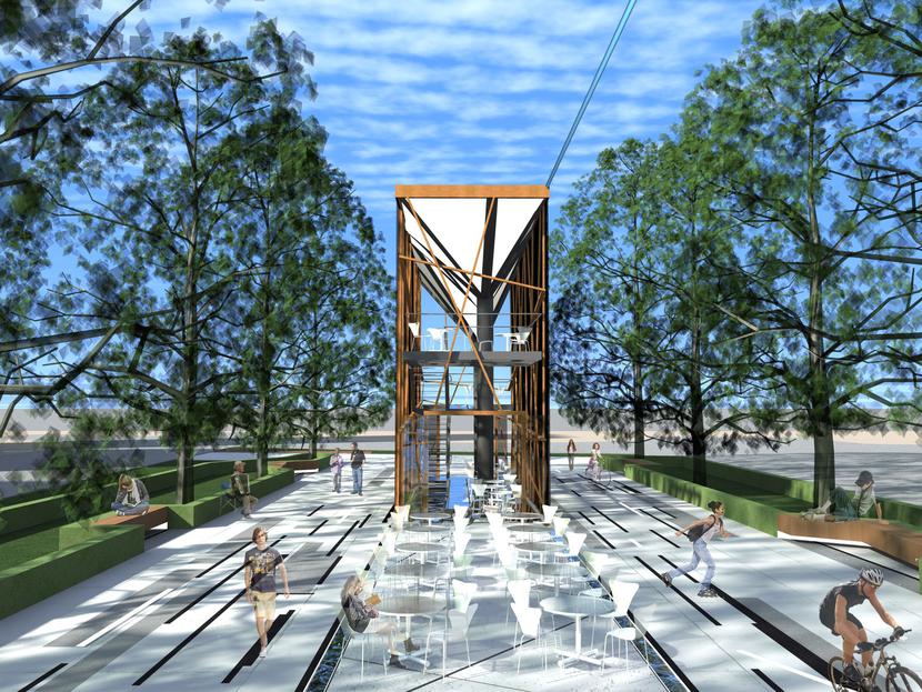 Aleja Kwiatowa w Szczecinie, wizuzalizacja. Fot. ARC