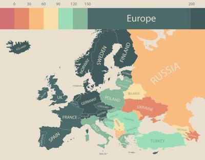 Jakość życia w miastach w krajach europejskich