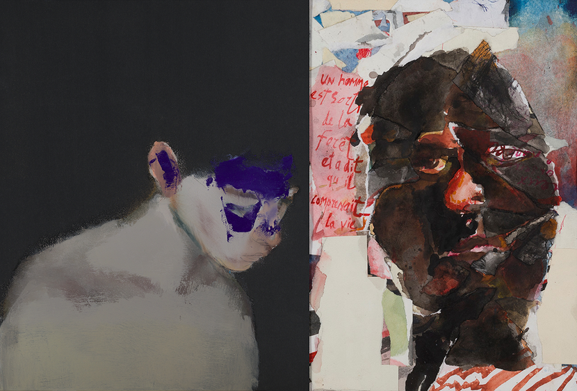 Jewgienij Szadko, „Untitled 2021” i Igor Tiszin „Skróty 2020” Jewgienij Szadko, „Untitled 2021” i Igor Tiszin „Skróty 2020”