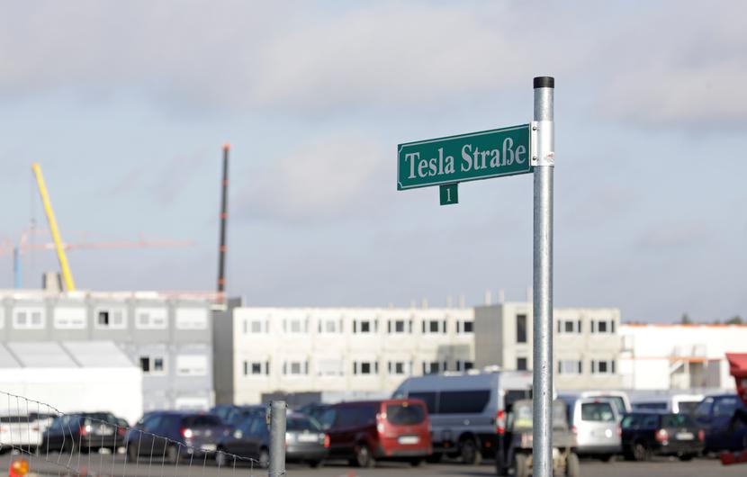 Tesla Gigafactory Gruenheide w pobliżu Berlina