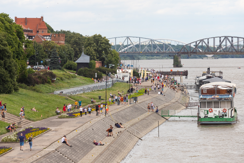 Toruń bulwar