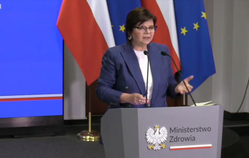 Minister zdrowia Izabela Leszczyna, konferencja prasowa nt. inwestycji w psychiatrię, 6 czerwca 2024 r. Minister zdrowia Izabela Leszczyna, konferencja prasowa nt. inwestycji w psychiatrię, 6 czerwca 2024 r.