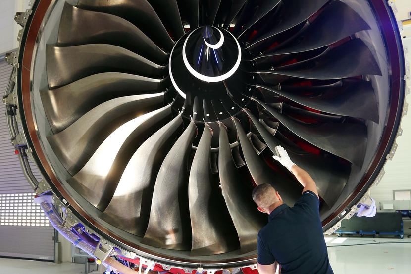 Jeden z silników produkowanych przez koncern Rolls-Royce(07.12.2020) Jeden z silników produkowanych przez koncern Rolls-Royce(07.12.2020)