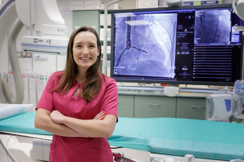 Na zdj. dr hab. Aleksandra Gąsecka van der Pol. Na zdj. dr hab. Aleksandra Gąsecka van der Pol.