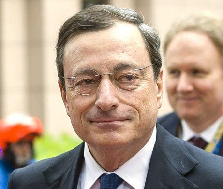 Mario Draghi, fot. Bloomberg