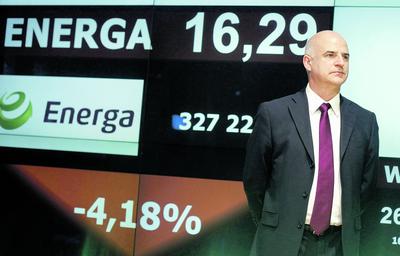 Energa, kierowana przez Mirosława Bielińskiego, w 2013 r. od spadku rozpoczęła przygodę z GPW. Odejście prezesa inwestorzy skwitowali podobnie. W tym czasie kurs mocno jednak rósł.