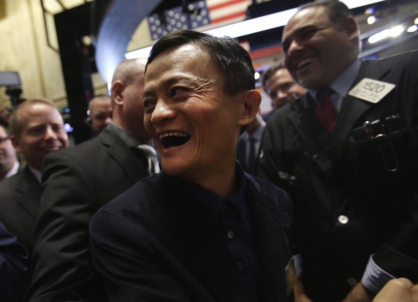 Jack Ma dorobił się na spółce Alibaba miliardów