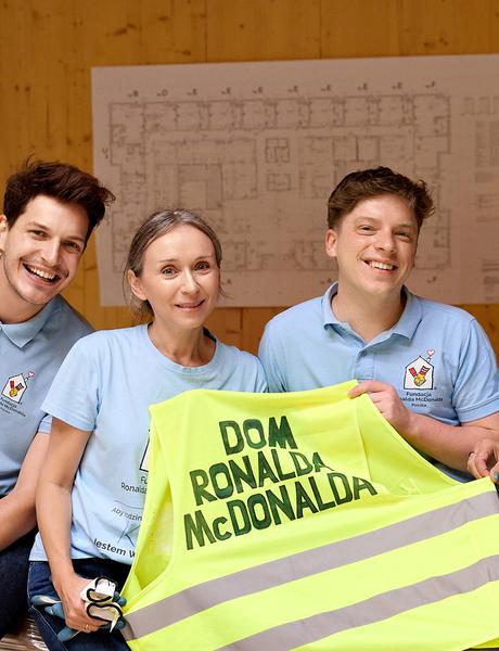 W Warszawie powstaje Dom Ronalda McDonalda. „Gdy choruje dziecko, bardzo ważna jest bliskość rodziny”