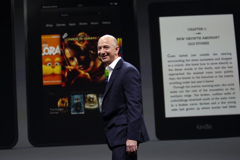 Jeff Bezos, prezes Amazon; fot. Bloomberg