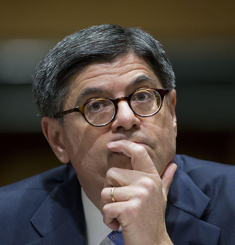 Jack Lew, sekretarz skarbu USA (fot. Bloomberg)