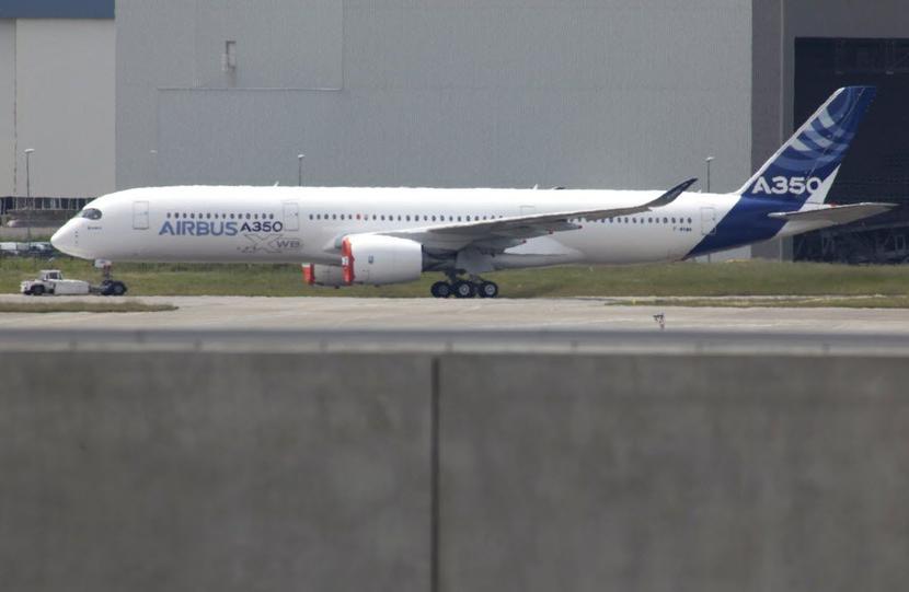 Airbus A350 (fot. Bloomberg)
