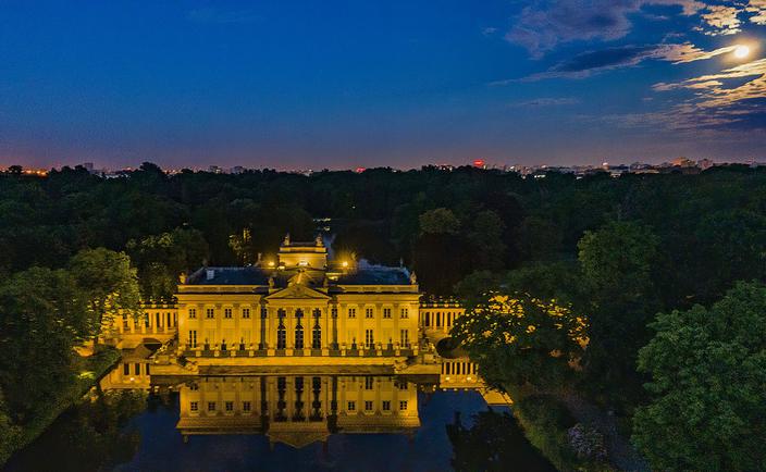 Pałac na wyspie w Łazienkach Królewskich: