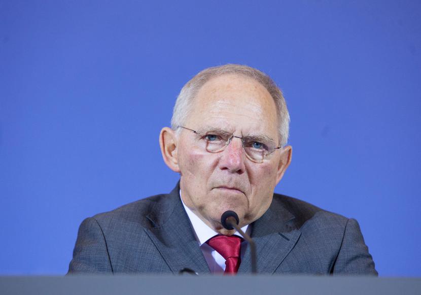 Wolfgang Schaeuble, fot. Bloomberg