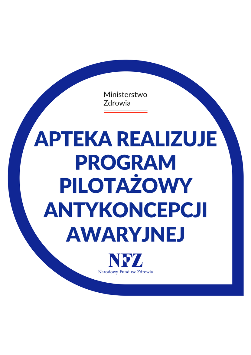 Naklejki informacyjne będą dystrybuowane przez oddziały NFZ. Oznaczenie nimi aptek jest dobrowolne.