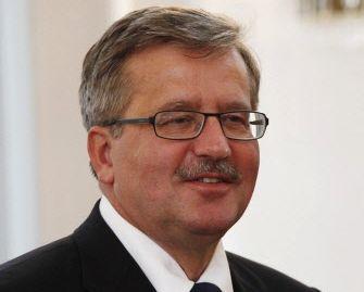 Bronisław Komorowski, fot. Bloomberg