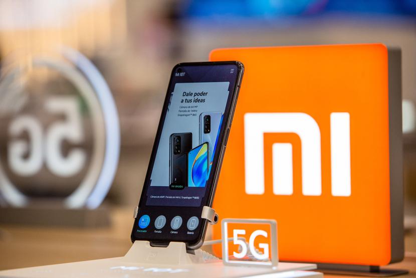 Jeden ze smartfonów marki Xiaomi