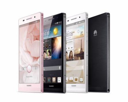 Smartfon Ascend P6 w różnych kolorach FOT. Huawei