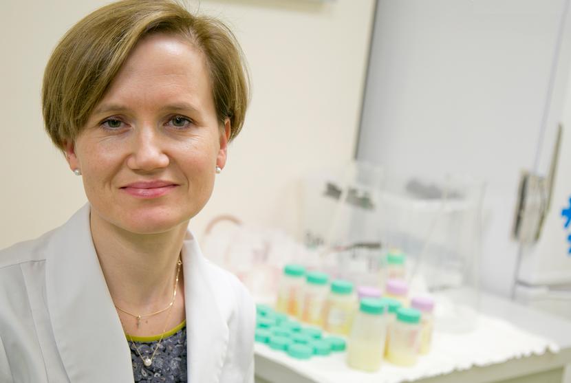 Nowym zespołem pokieruje dr hab. n. o zdr. Aleksandra Wesołowska, prezes Fundacji Bank Mleka Kobiecego Nowym zespołem pokieruje dr hab. n. o zdr. Aleksandra Wesołowska, prezes Fundacji Bank Mleka Kobiecego