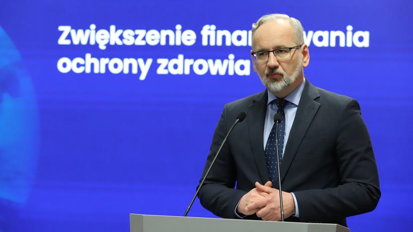 Na zdjęciu Adam Niedzielski, minister zdrowia Na zdjęciu Adam Niedzielski, minister zdrowia