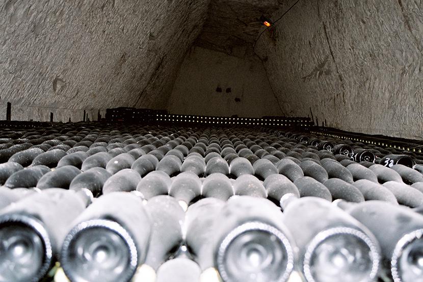 Dojrzewanie szampana