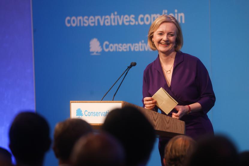 Liz Truss, szefowa Partii Konserwatywnej