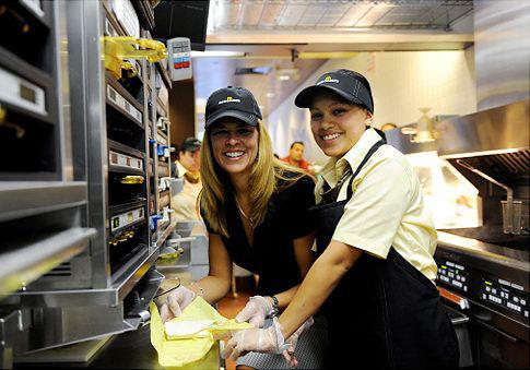 Pracownicy McDonald's