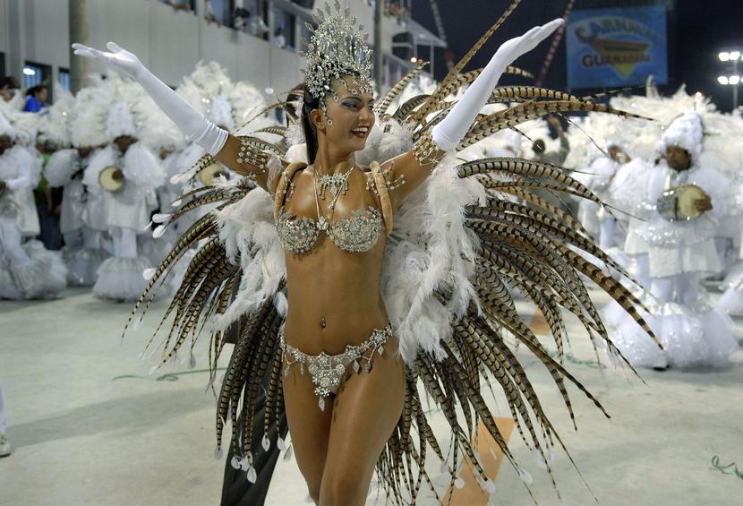 Karnawał w Rio de Janeiro znany jest na całym świecie.
