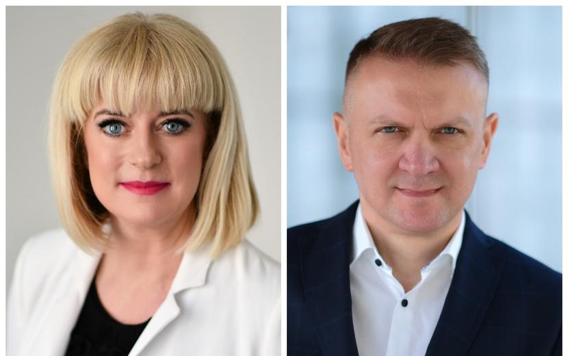 Na zdj. Daniela Piotrowska, dyrektorka Naukowej Fundacji Polpharmy, oraz Krzysztof Kurowski, wiceprezes zarządu NFP Na zdj. Daniela Piotrowska, dyrektorka Naukowej Fundacji Polpharmy, oraz Krzysztof Kurowski, wiceprezes zarządu NFP