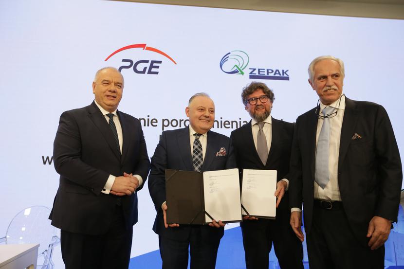 Wicepremier z miliarderem. Wicepremier z miliarderem.