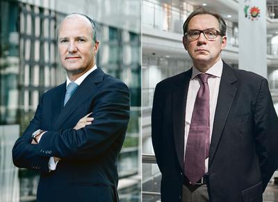 W Banku Millennium, którym kieruje Joao Bras Jorge (z lewej), od trzech lat można przenieść hipotekę frankową na nową nieruchomość. W mBanku, którego prezesem jest Cezary Stypułkowski, będzie to możliwe za kilka tygodni.