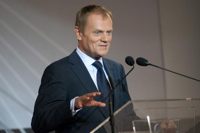 Premier Donald Tusk. FOT. Bloomberg