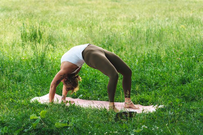 Mostek był jej motywacją: Mostek był jej motywacją: