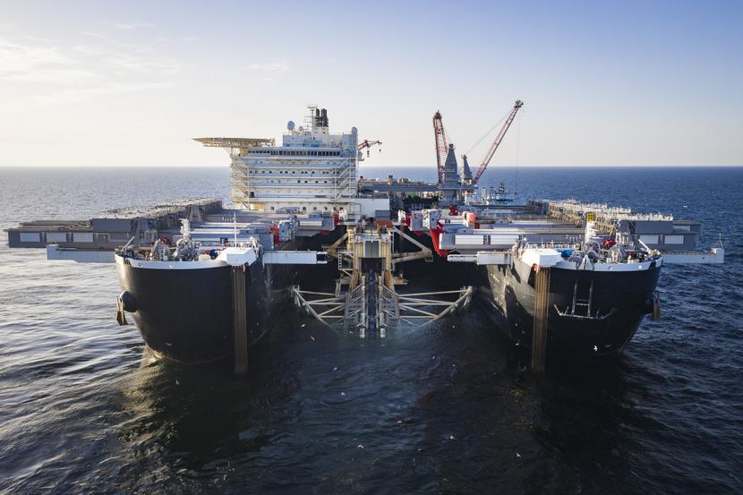 Budowa rurociągu nord stream 2