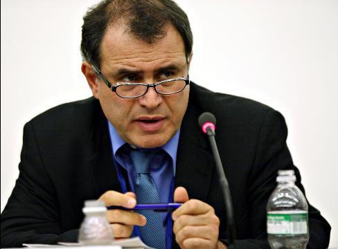 Nouriel Roubini, profesor ekonomii Uniwersytetu Nowy Jork