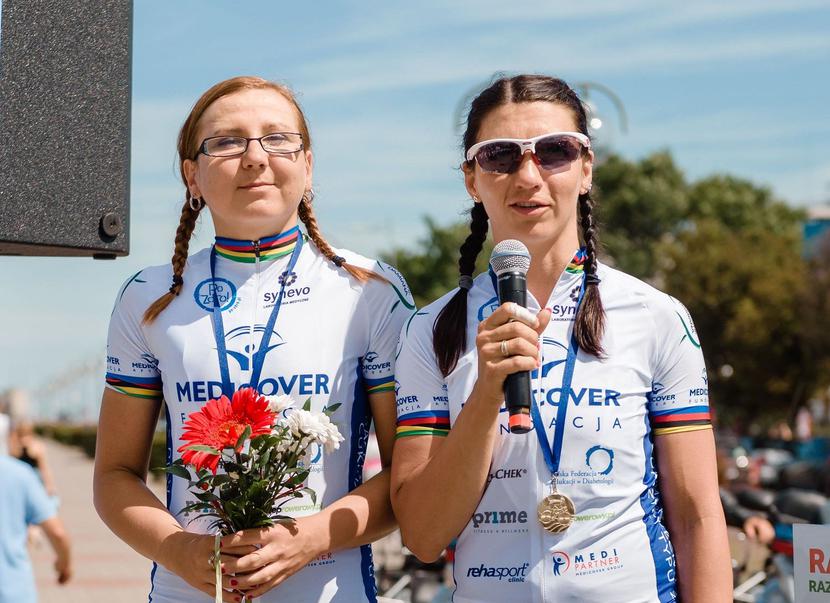 Paraolimpijki na trasie rajdu rowerowego Paraolimpijki na trasie rajdu rowerowego