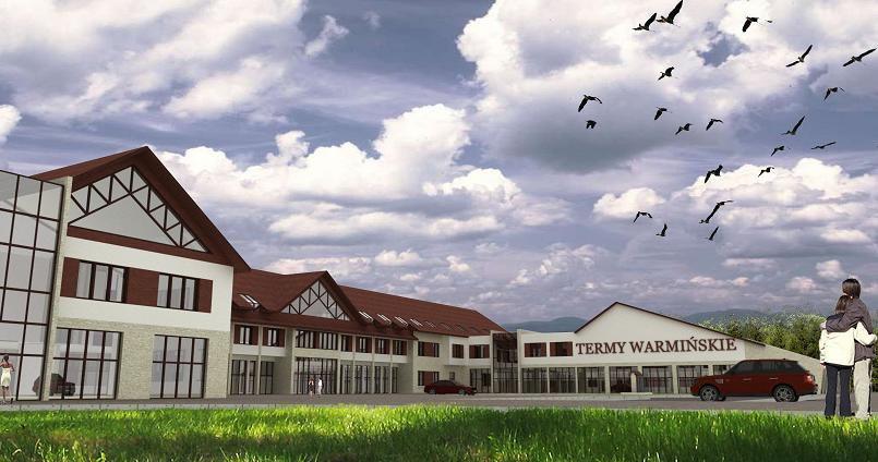 Termy Warmińskie - wizualizacja