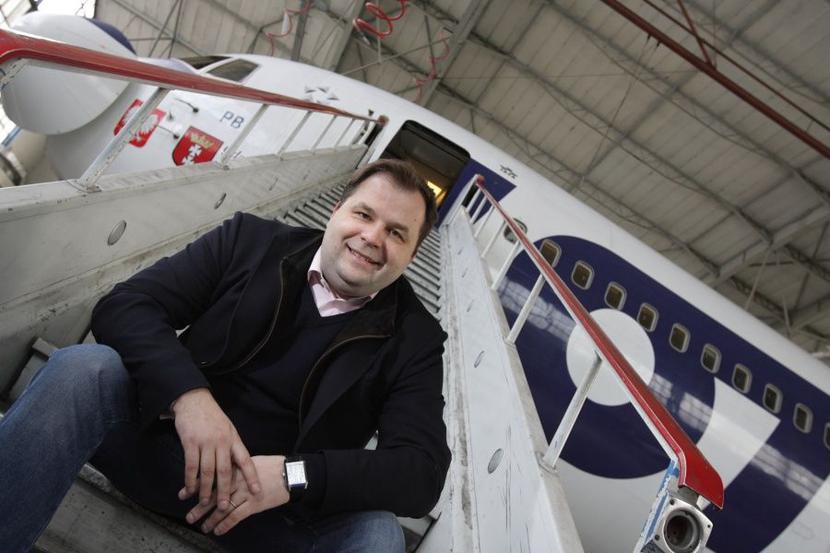 Sebastian Mikosz, prezes LOT